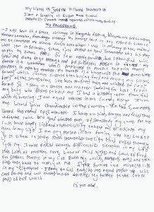 Joseph's letter